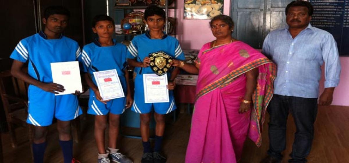 Andhra Pradesh boys excel in Sepak Takraw tourney