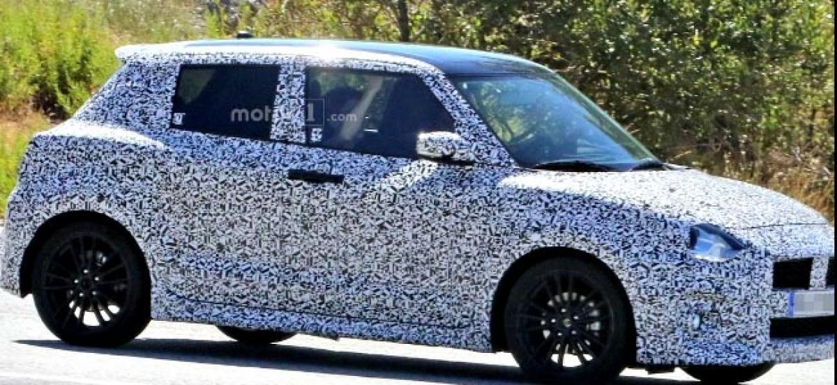 2017 Swift Sport Spied For The First Time