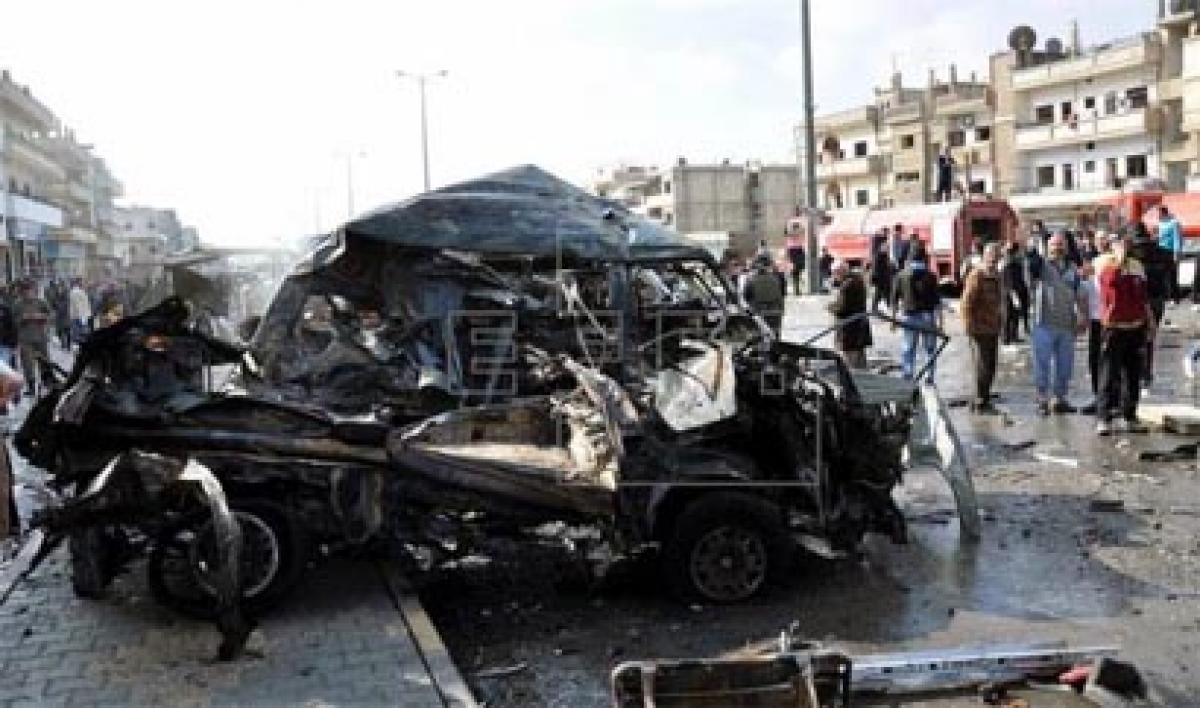 Syrian government condemns attacks that killed 120