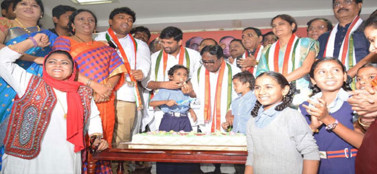 TPCC celebrates Rahul’s birthday