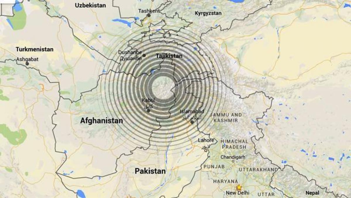 Quake in Afghanistan, tremors hit north India