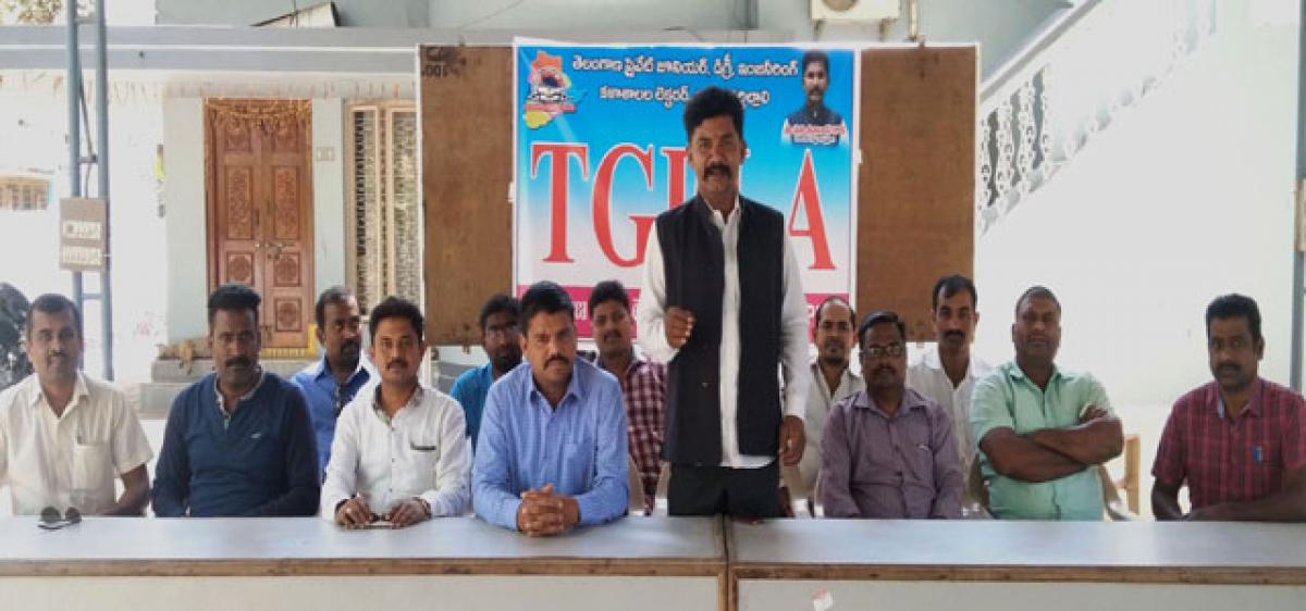 TGPLA roots for 50% reservation for private lectures