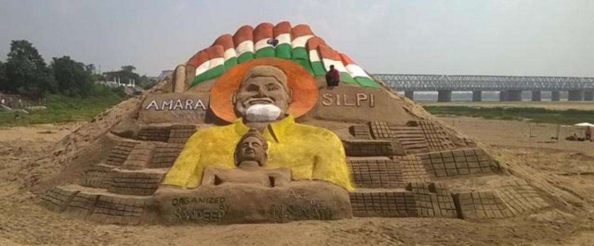 Accolades for self-taught sand artist from Nellore