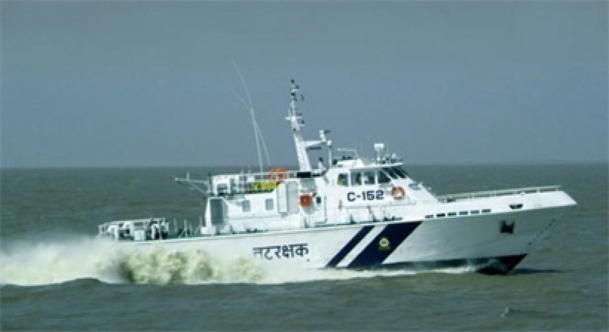 Pakistani boat with 11 crew members detained by Indian Coast Guard off Gujarat Coast
