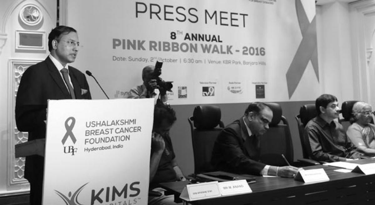 Ushalakshmi Breast Cancer Foundation draws up month-long agenda