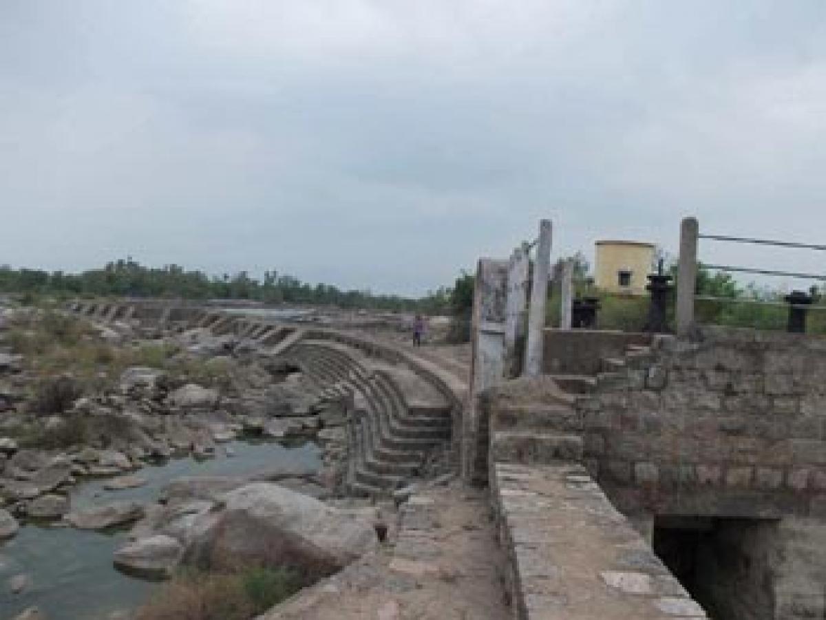 Dam built by Nizams lying in ruins