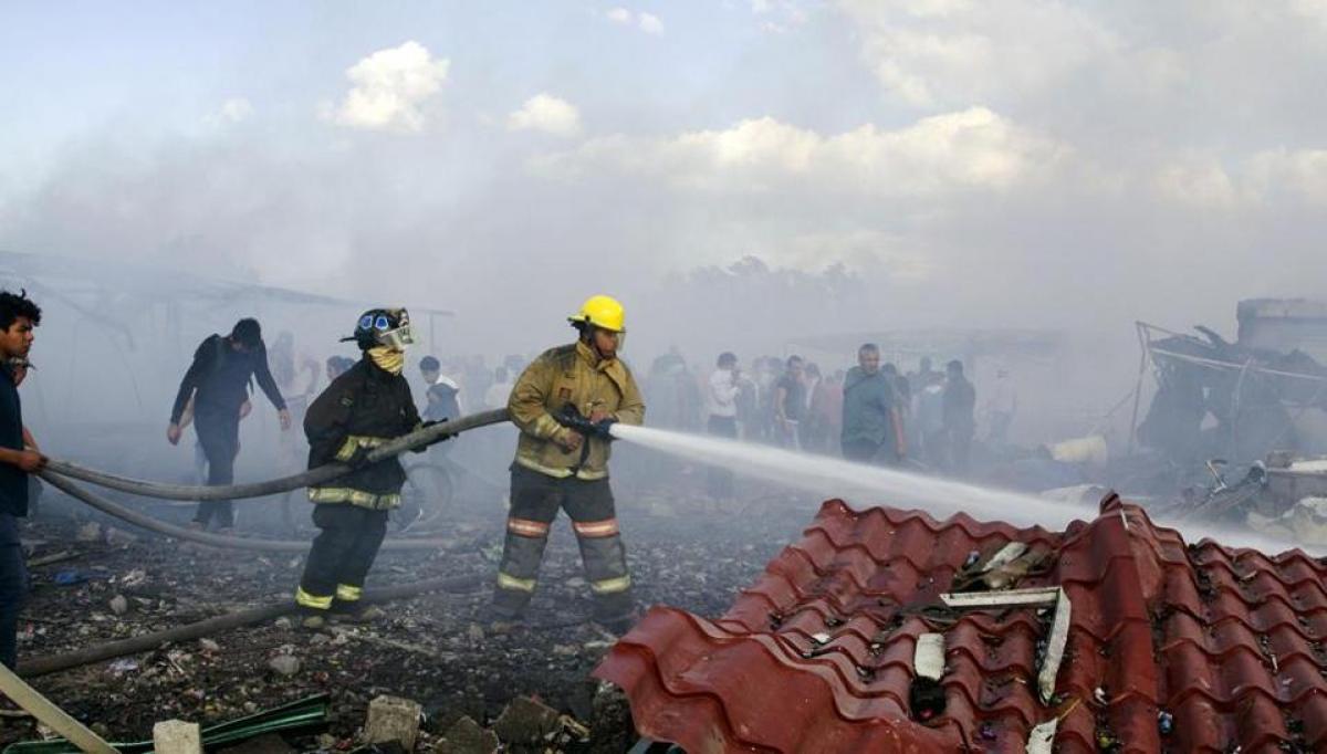 Mexico fireworks market blast: 29 dead, 70 injured