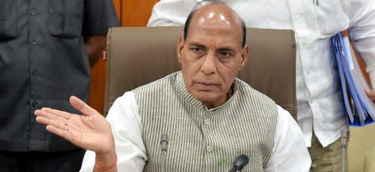 India, calamity-prone; 50% population resides in disaster-prone ares: Rajnath Singh