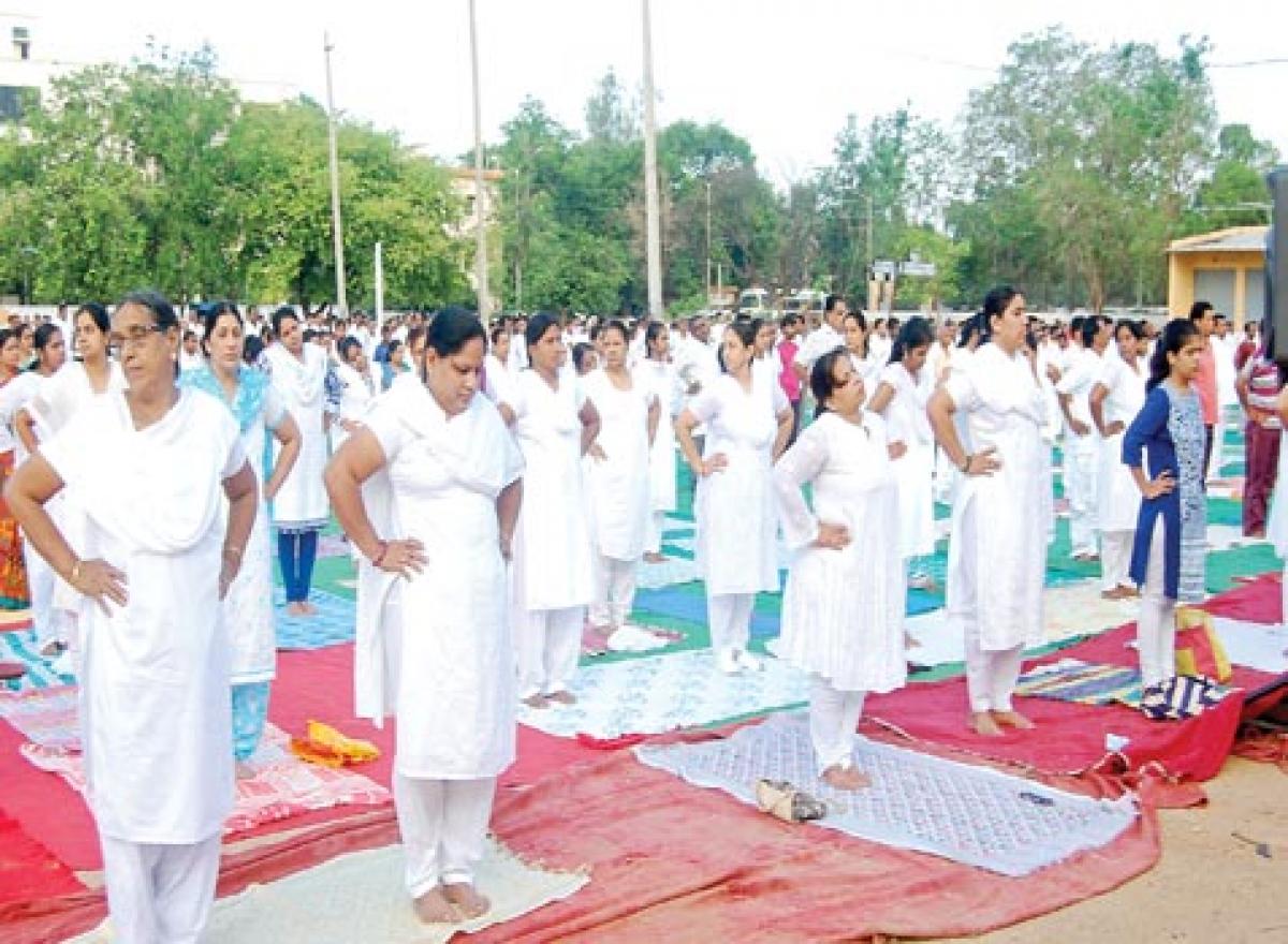 Yoga important for everyday life: Joint Collector