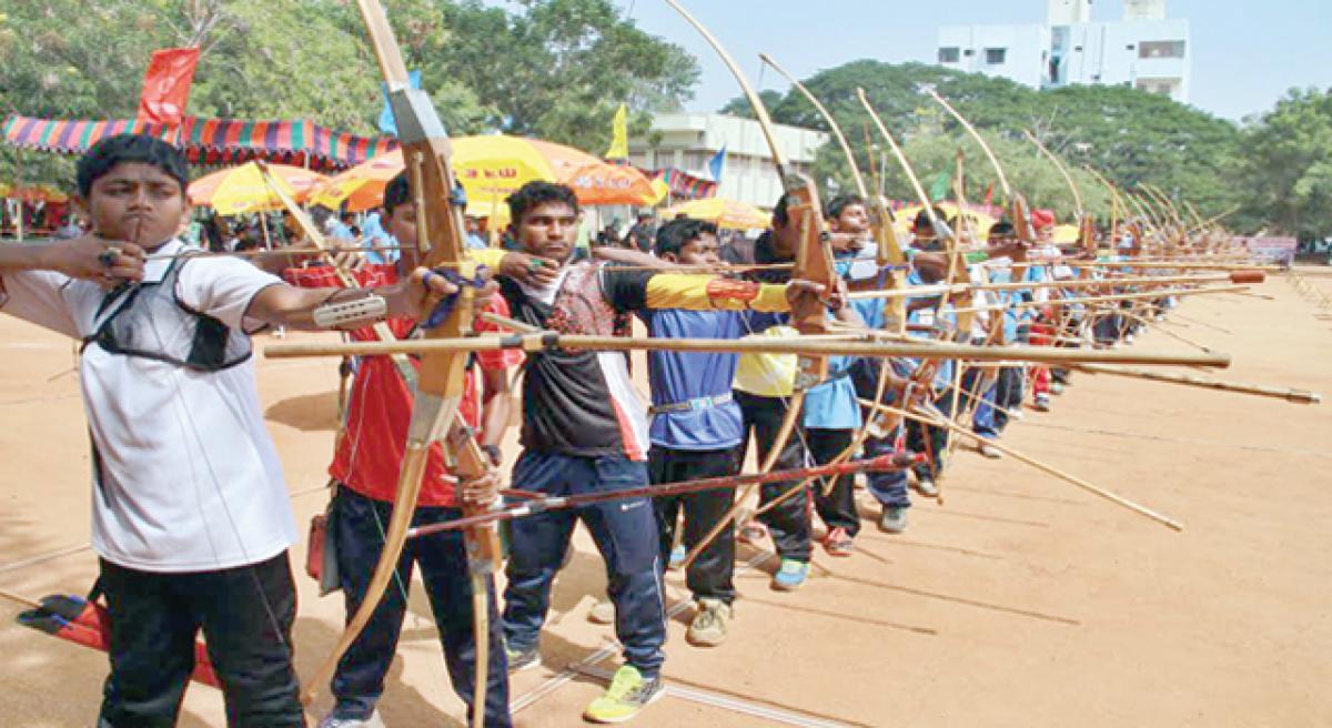 Minister inaugurates archery competitions