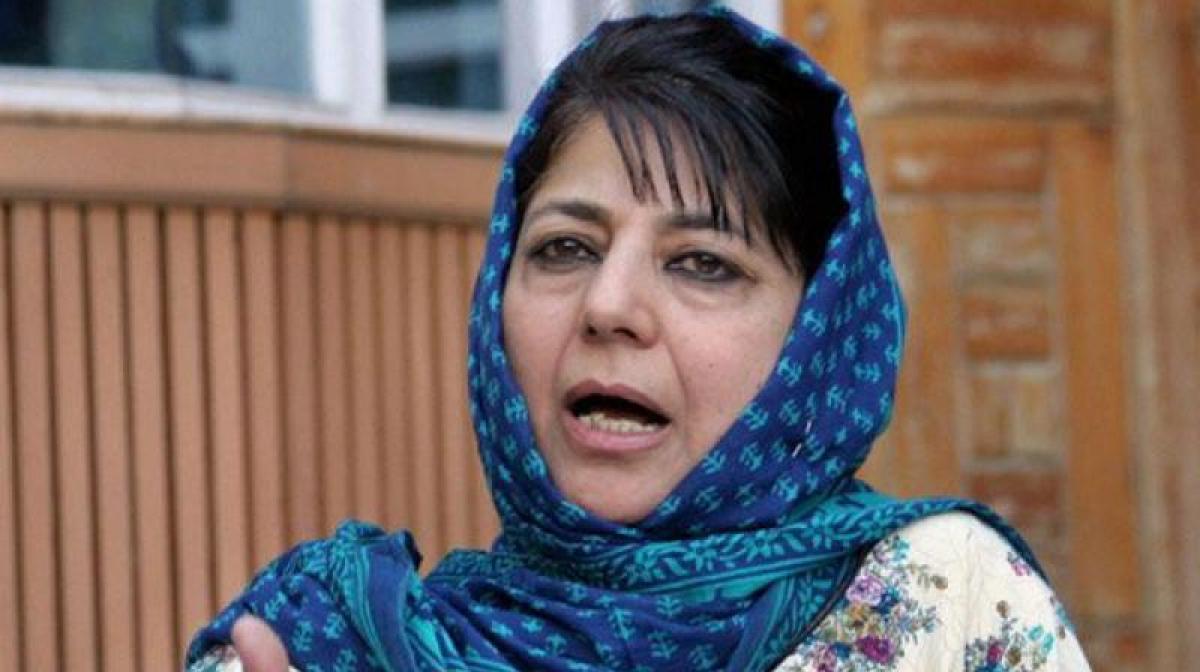 J&K can de-escalate tensions between India, Pak: Mehbooba