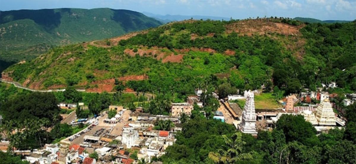 Greenery on Simhachalam hills to be restored