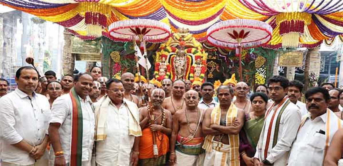 Brahmotsavams off to a grand start