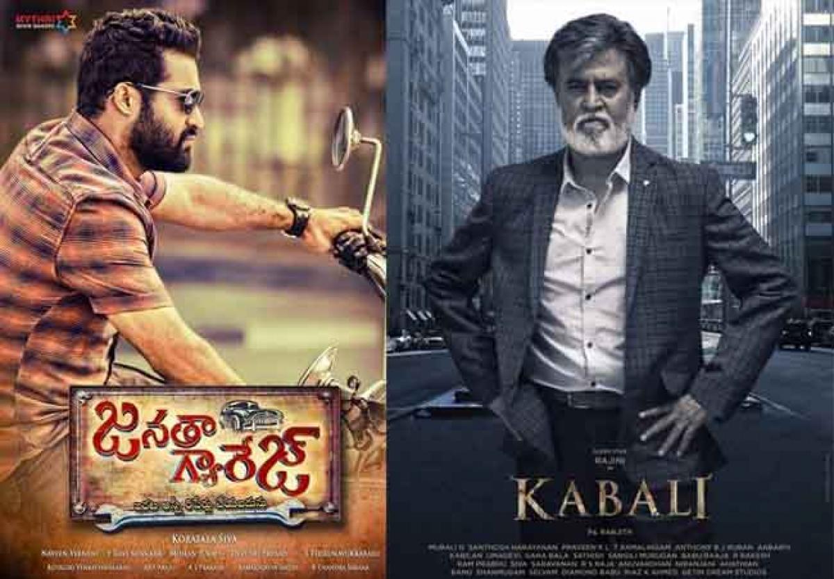 Jr NTRs Janatha Garage giving tough competition to Rajinikanths Kabali