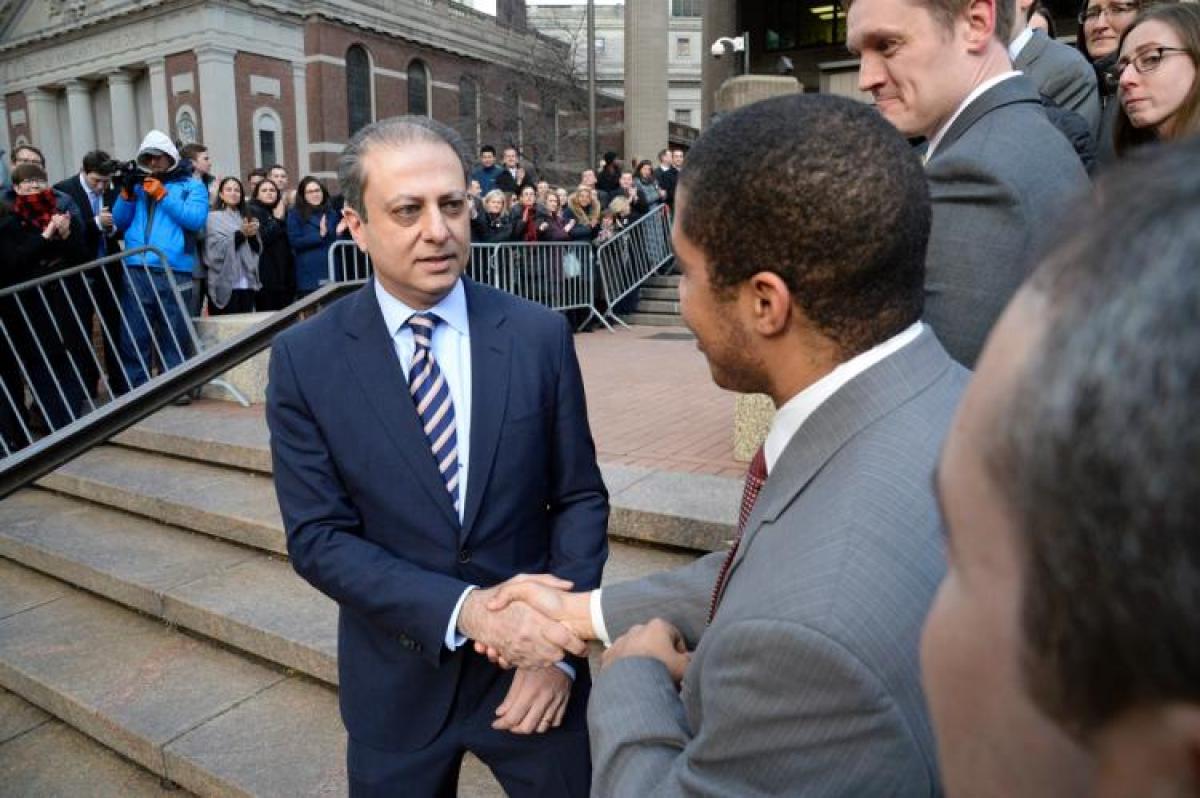 Preet Bharara gets resounding farewell from staff, colleagues