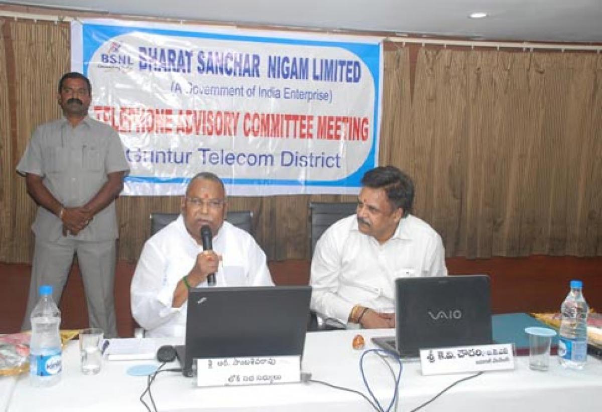 Introduce 4G services, Rayapati tells BSNL