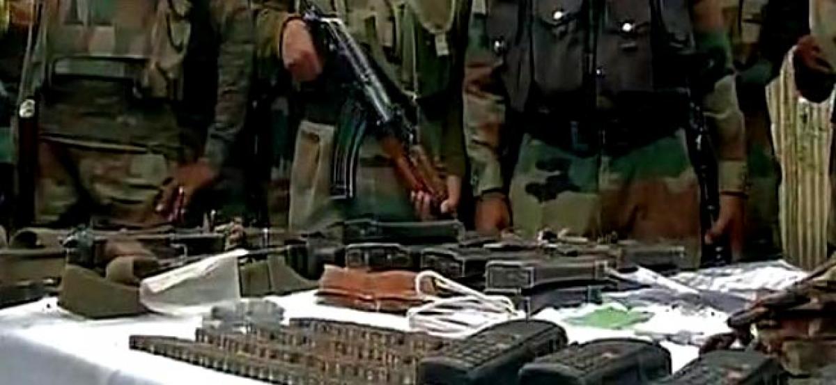 Food, medicine with Pak markings found from slain militants in Kupwara