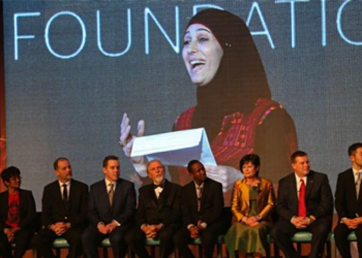 Palestine refugee camp teacher wins $1million Global Teacher Prize