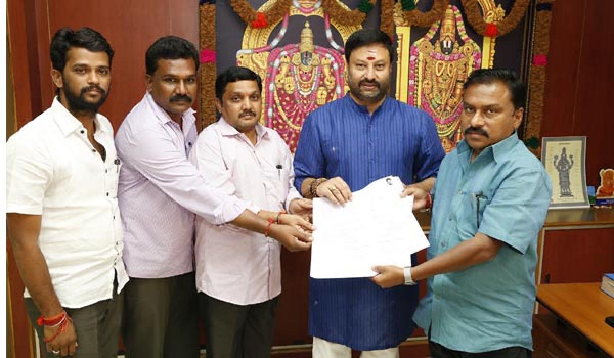 30 lakh  donated to TTD