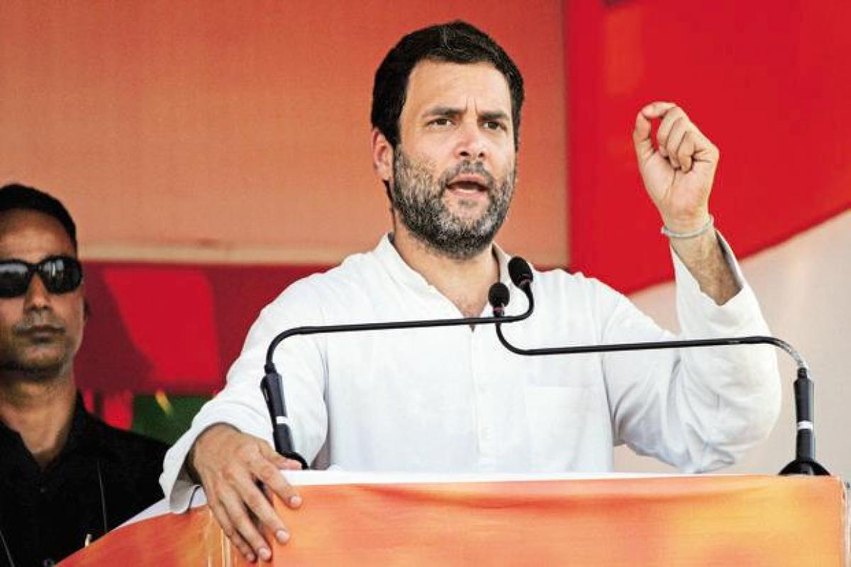 Govt trying to divert attention from GDP failure: Rahul Gandhi