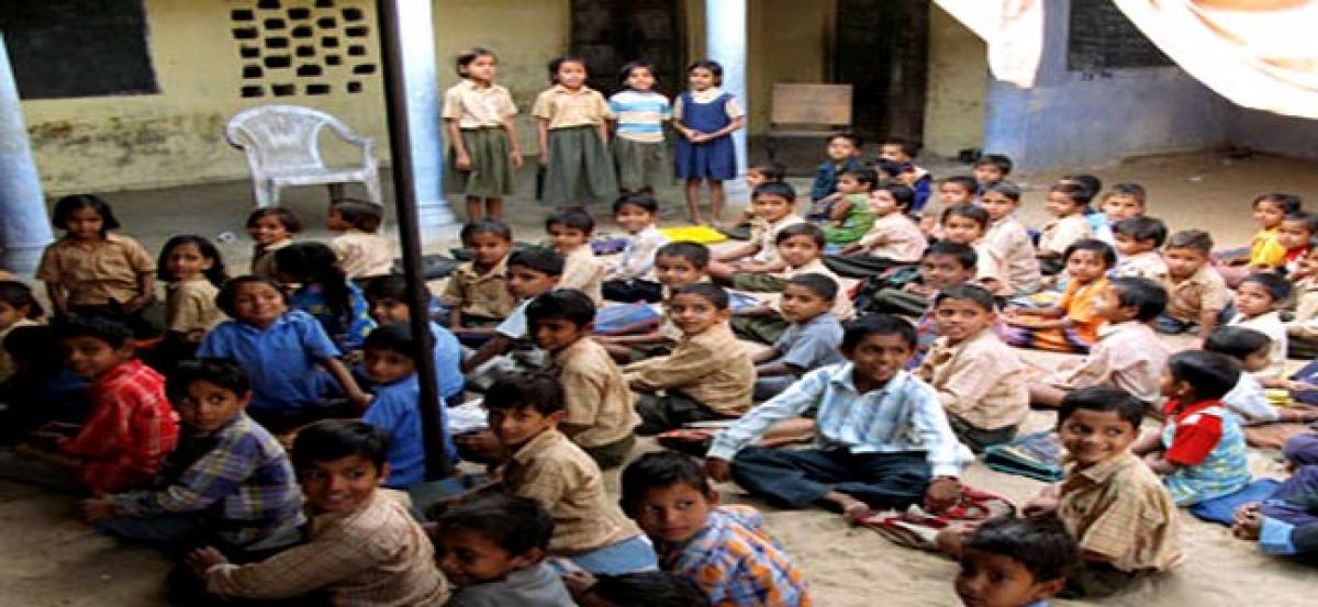 Gross enrolment ratio of students in Telangana primary schools at 103%