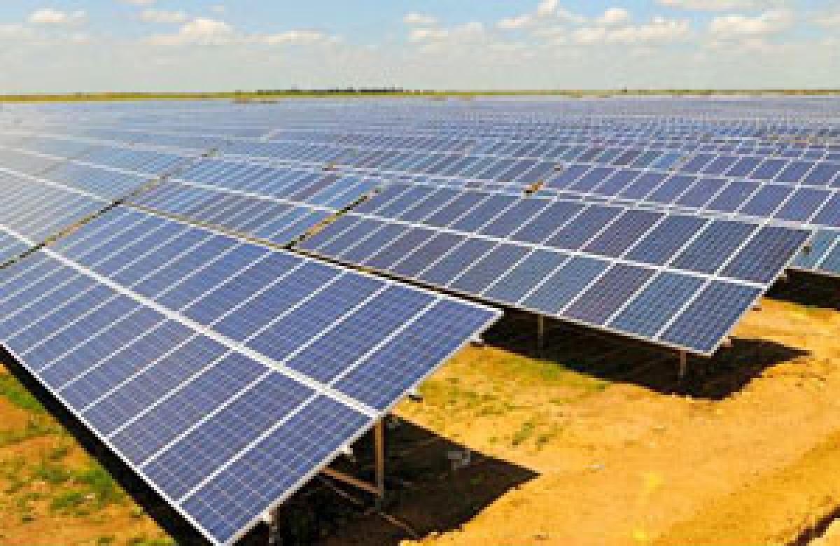 Solar park to come up at Kanigiri