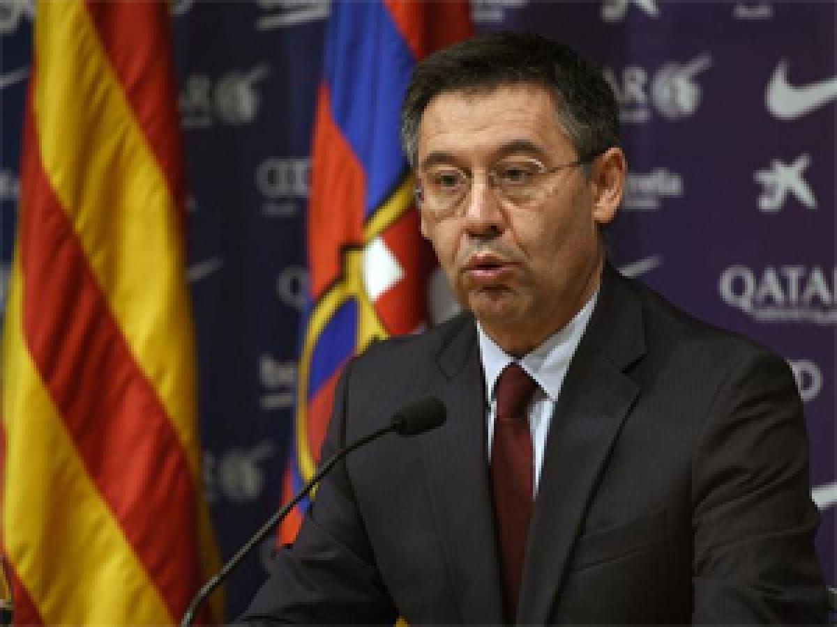 Barcelona president Bartomeu looks for more