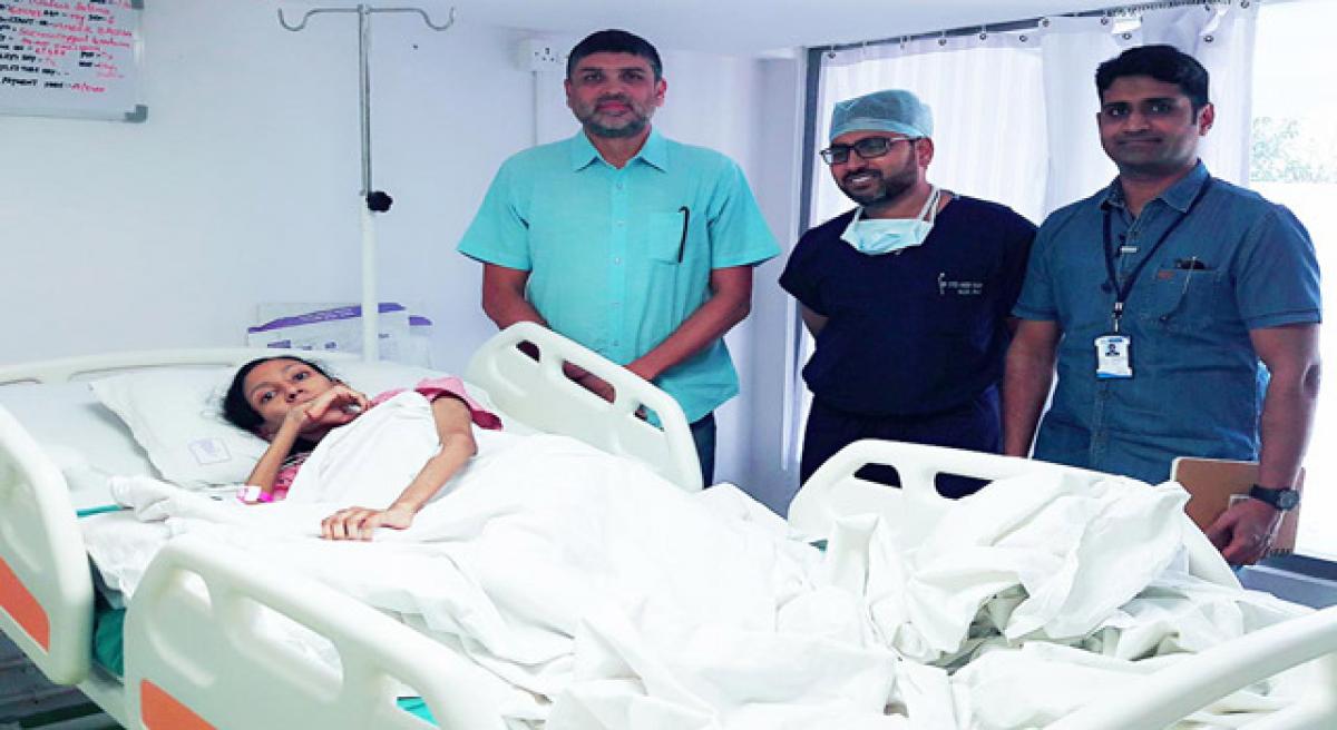 Complex surgery removes 10kg tumour from teenage girl