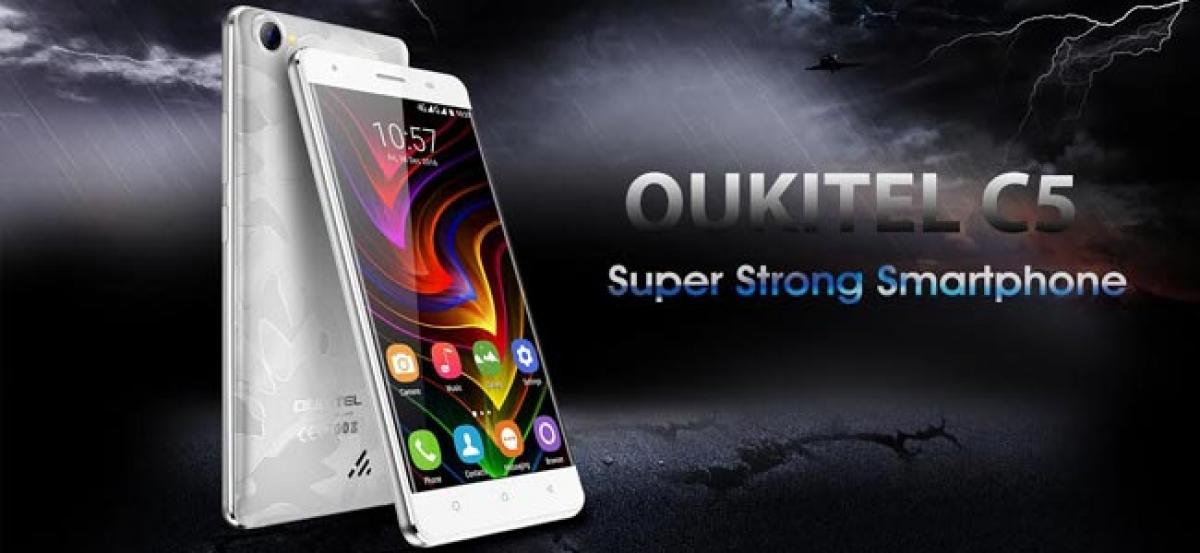 OUKITEL C5 is released-3G smartphone with super cheap price and android 7.0 OS