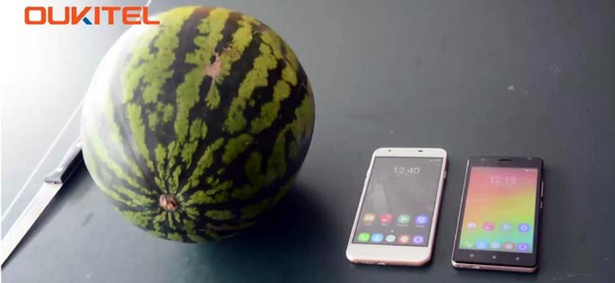 Drop U7 Plus and next new model C4 togehter with watermelon from 12meters