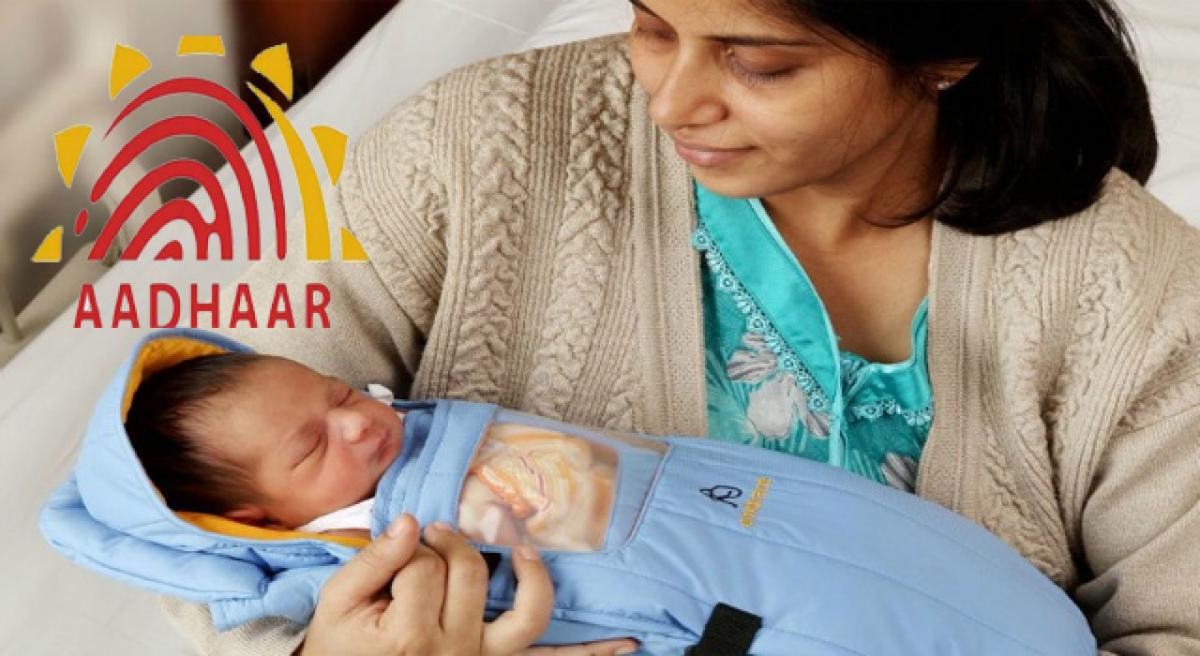 Aadhaar cards for new borns, a non starter