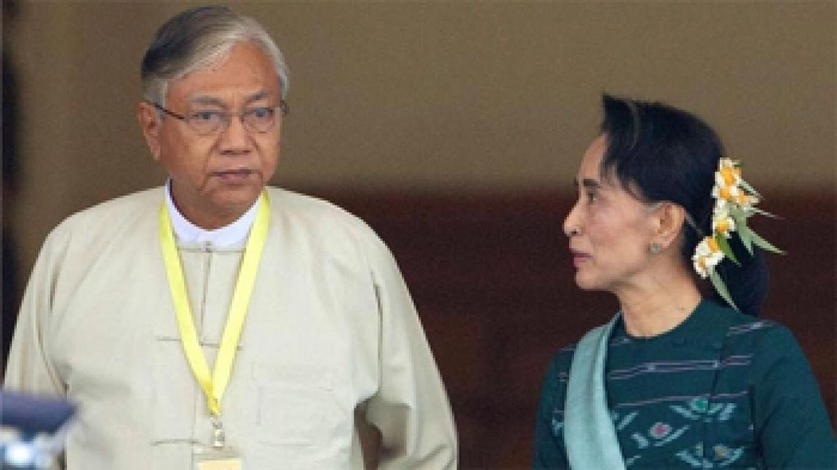 Suu Kyi aide Htin Kyaw is Myanmar president