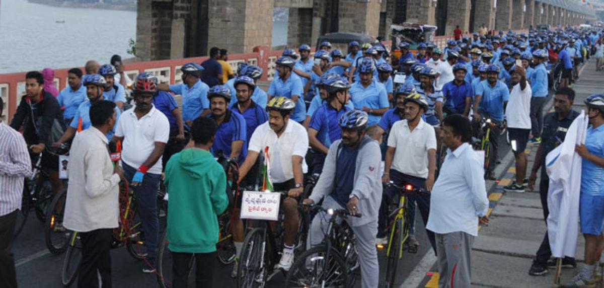 Special Protection Force takes out cycle rally
