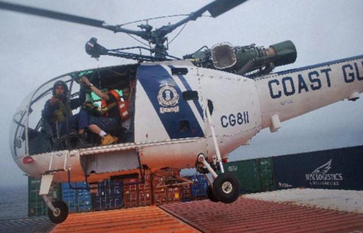 Indian Navy saves 20 crew members from merchant vessel off Mumbai coast