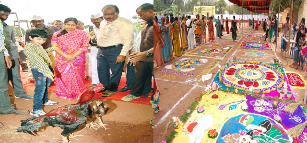 Sankranti Sambaralu held amid fanfare