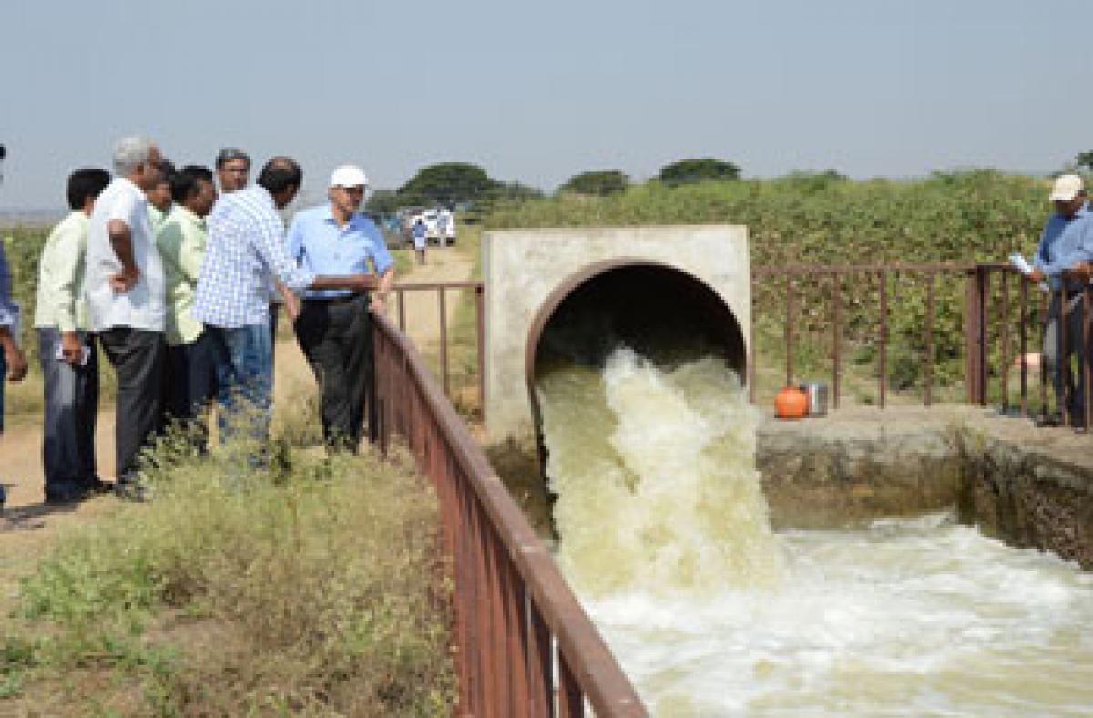 Fill Tungabhadra water in dams through LI schemes: Collector