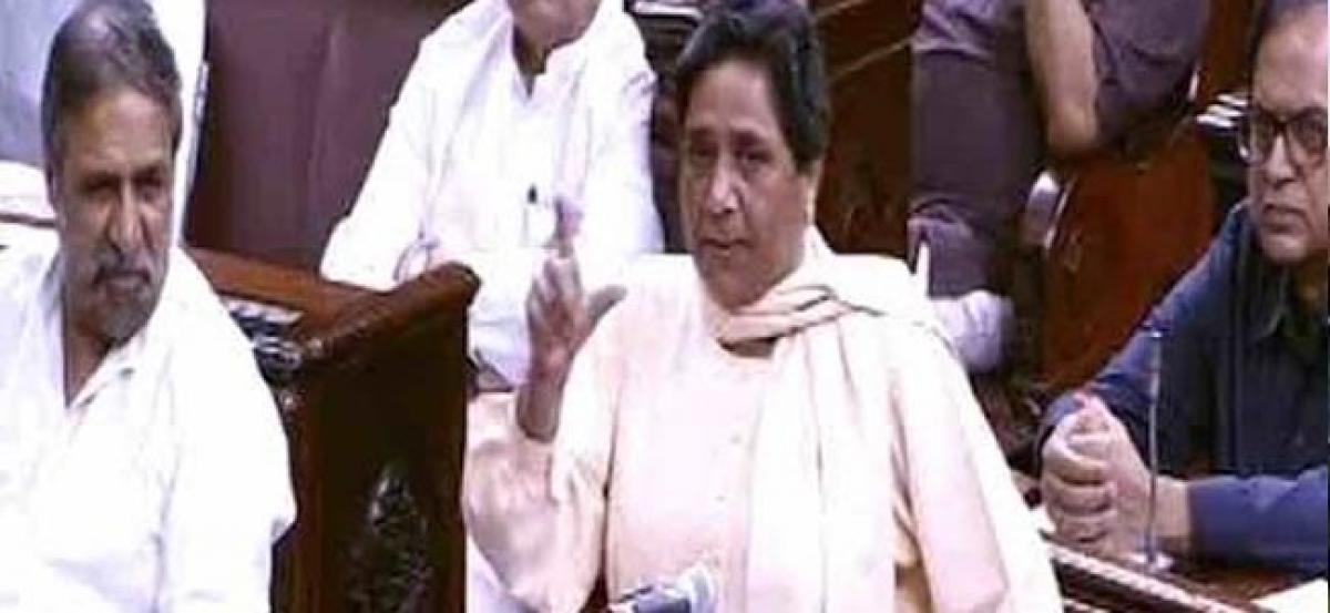 Mayawati slams BJP for staying mum on Bulandshahr gang rape