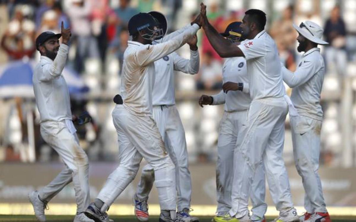 India seals series 3-0 against England, wins Mumbai Test