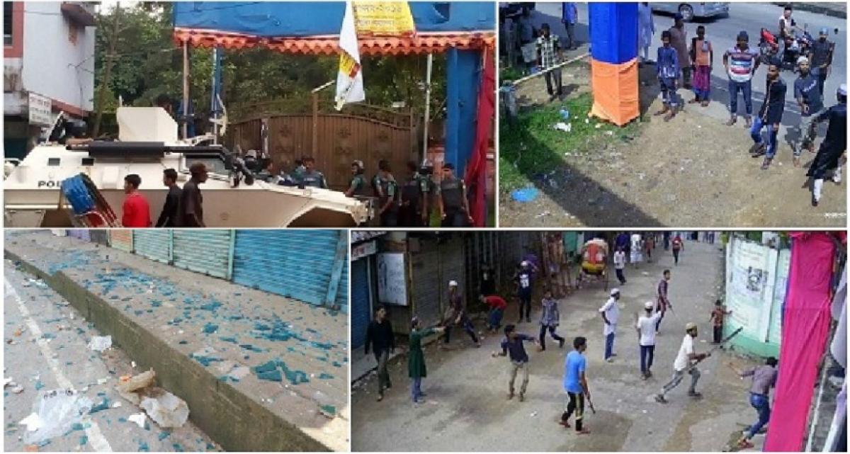 Bangladesh: Hindu Muslim devotees clash at Iskcon temple