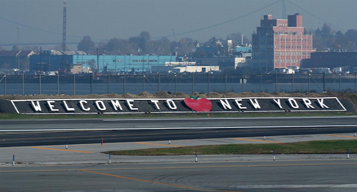 New York LaGuardia Airport reopened