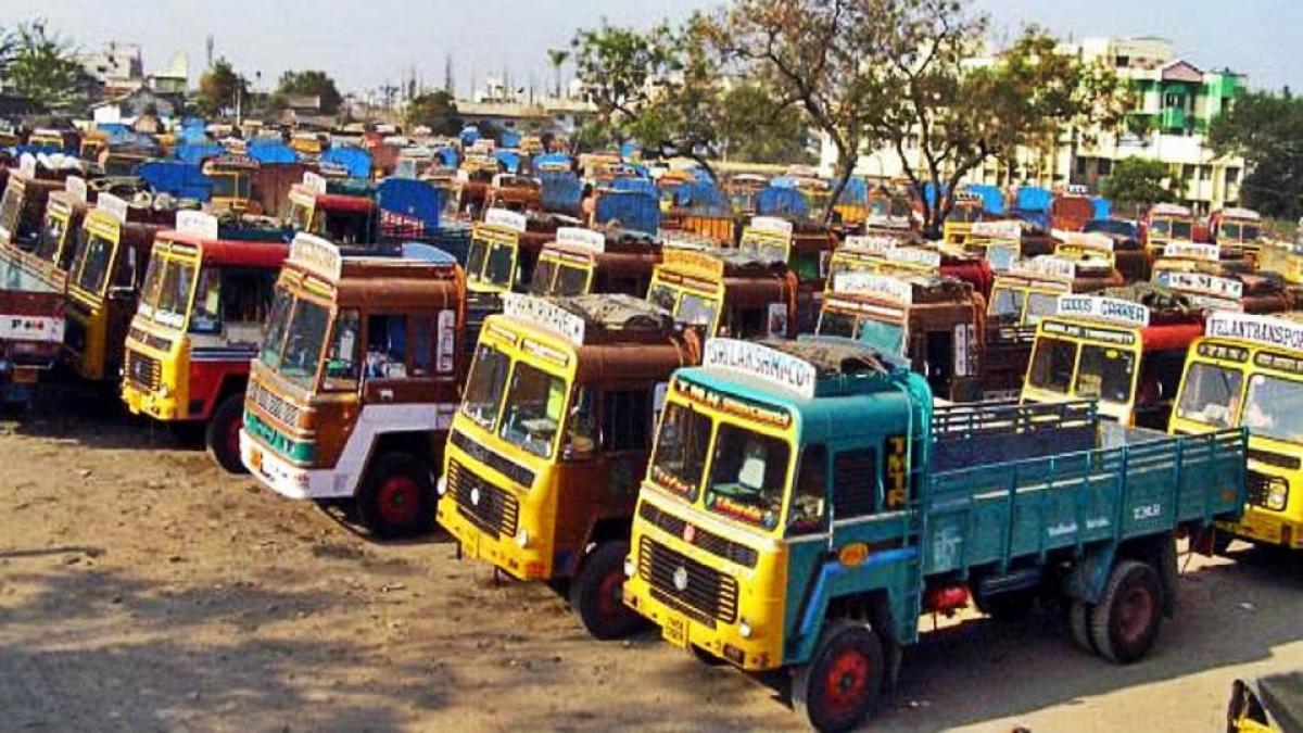 Over 5 lakh trucks go off roads in Telugu states