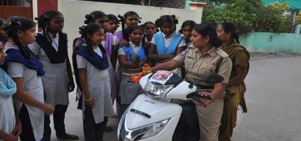 Snehitha cops come to rescue of women, girls in Suryapet