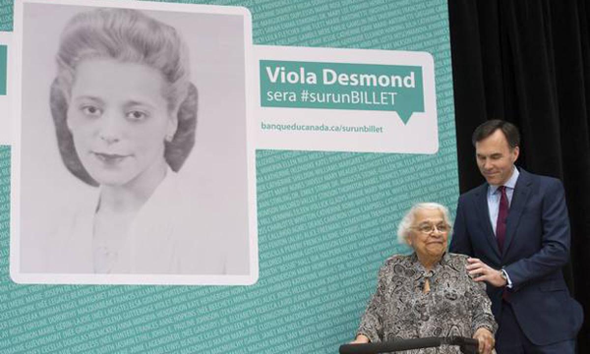 Viola Desmond, Black civil rights activist becomes the first Canadian woman to feature on banknote