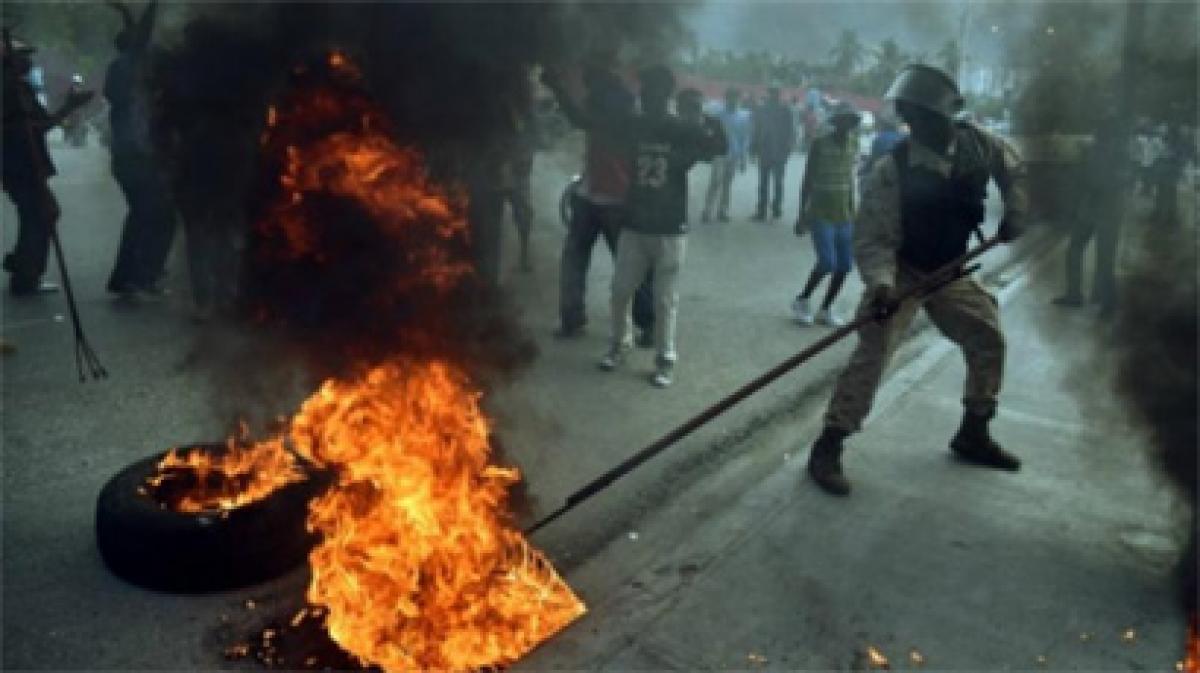 Haiti president to quit soon as protests intensify after botched election