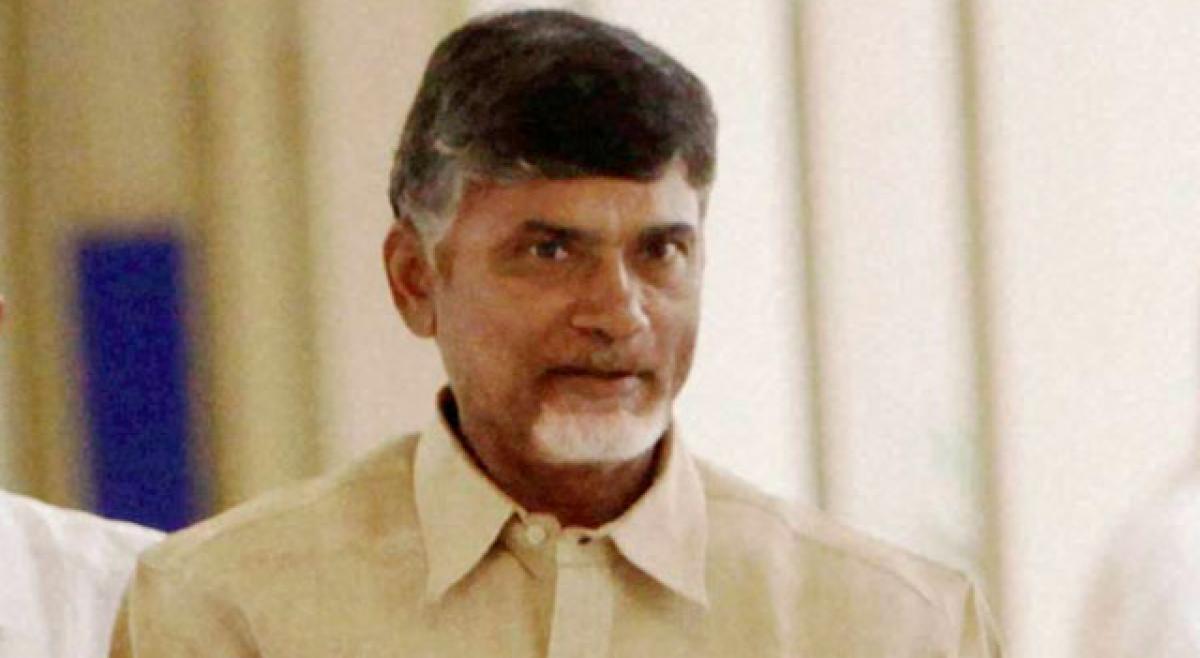 Chandrababu inspects Somasila Project