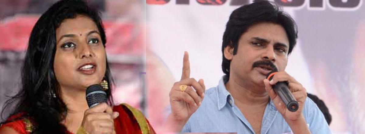 YSR Congress MLA Roja calls out Pawan Kalyan over impending state issues