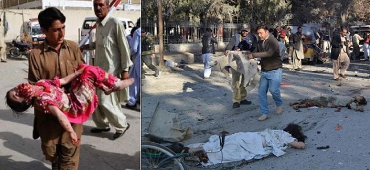 Death toll in Pakistan bombings rises to 63