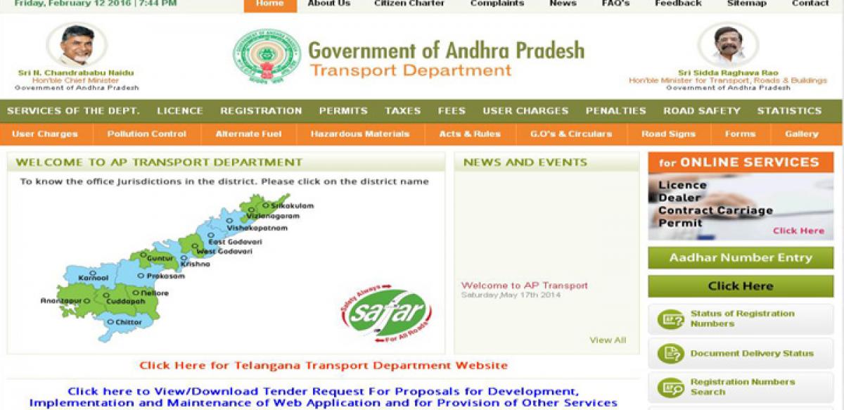 Vehicle registrations to go online