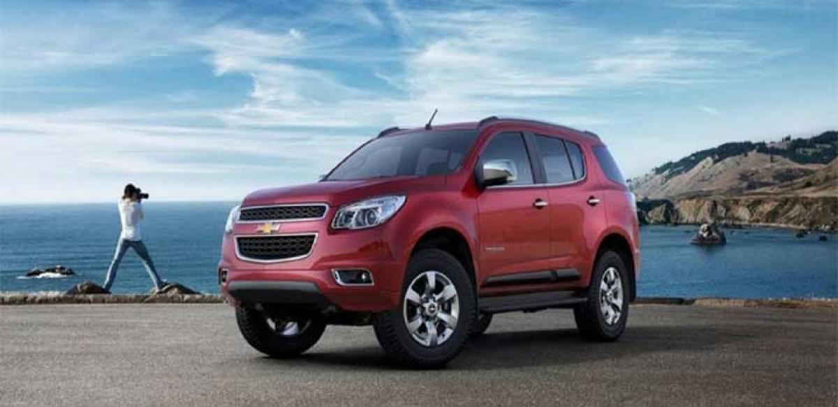 Chevrolet to launch Trailblazer this month
