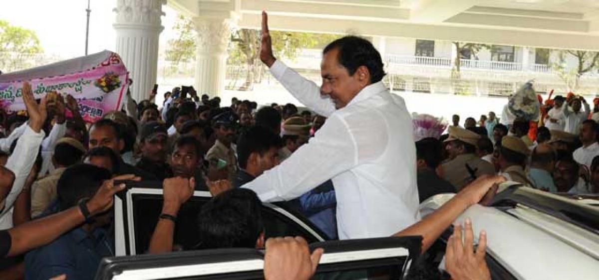 KCR plans district tours to feel pulse of people